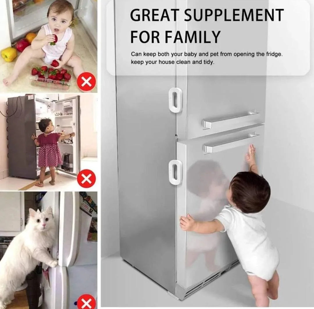 Home Fridge Lock | Baby Safety Refrigerator Door Lock