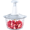 3-in-1 Manual Food Chopper  Vegetable, Meat, Onion & Garlic Cutter